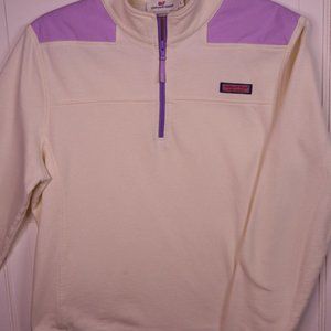 Vineyard Vines Girls Size L Quarter Zip pullover